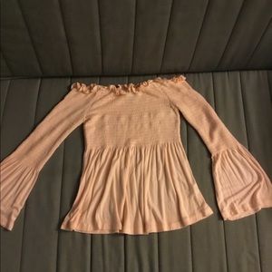 Off the shoulders top